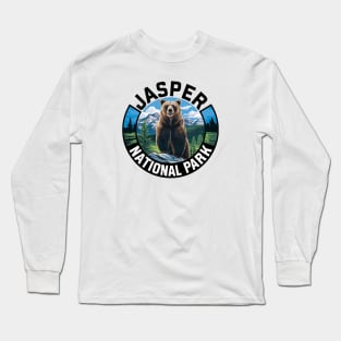 Jasper National Park Jasper's Bear Long Sleeve T-Shirt